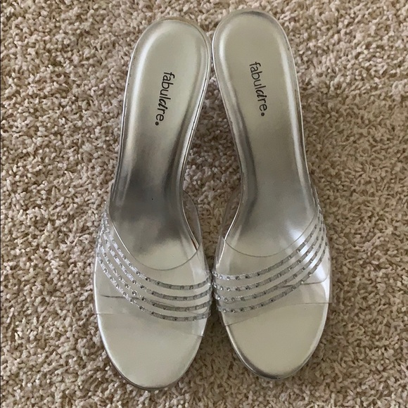 clear women's shoes